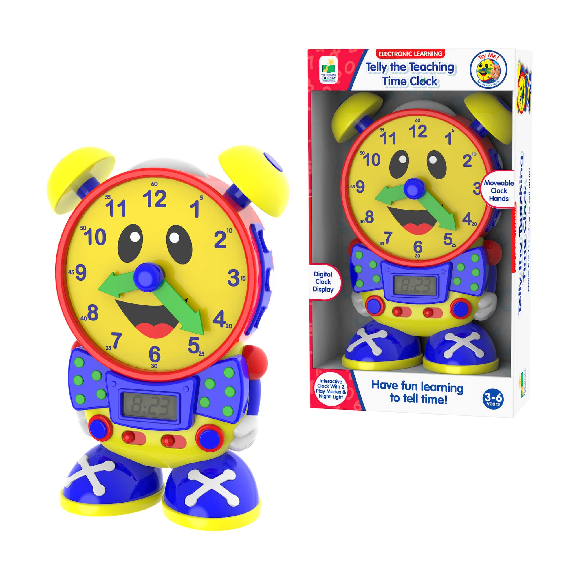 Electronic Learning - Telly the Teaching Time Clock